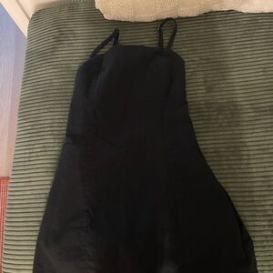 Abercrombie & Fitch Black Slip Dress